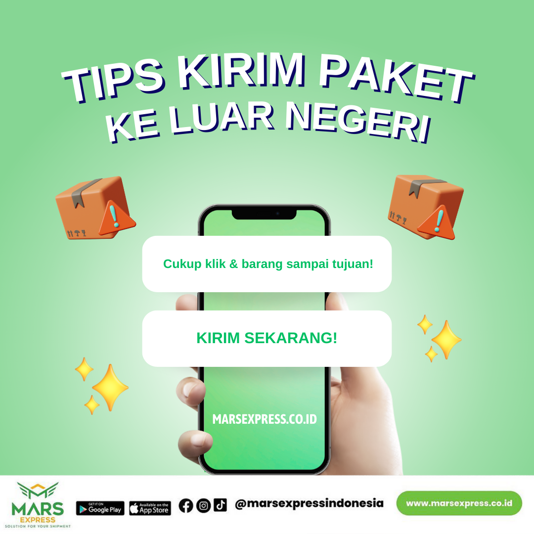 TIPS KIRIM PAKET KE  LUAR NEGERI
